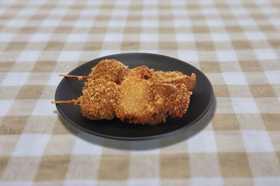 まぐろ串かつ