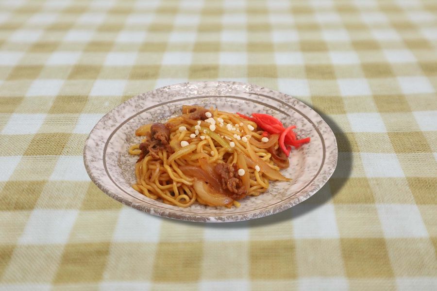 牛すき焼きそば